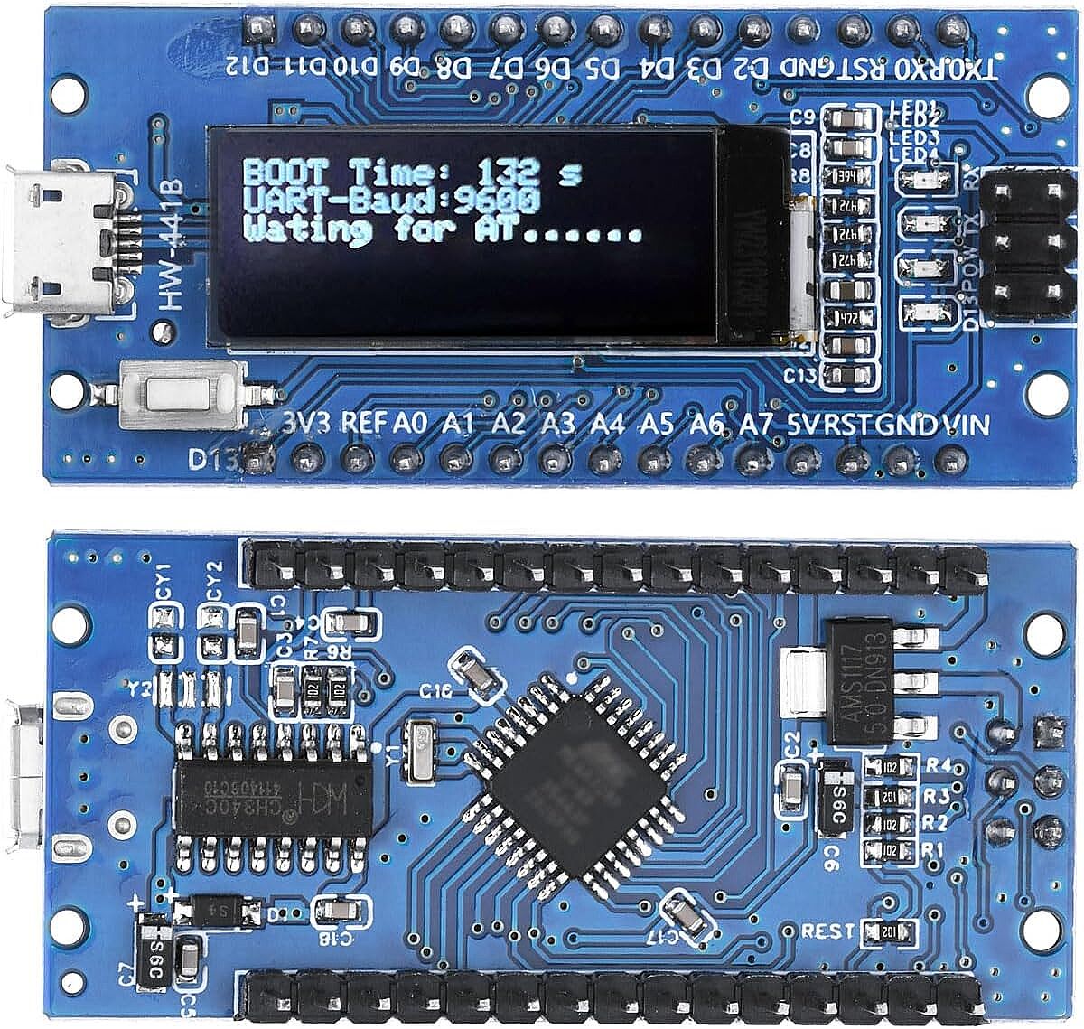 0.91 İnç LCD Ekranlı Arduino Nano CH340 Geliştirme Kartı (Çok Al Az Öde İle %20'ye Varan İndirimli) - 2