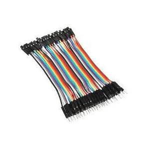 10cm 40'lı Jumper Kablo Erkek-Dişi (Çok Al Az Öde İle %20'ye Varan İndirimli) - 1