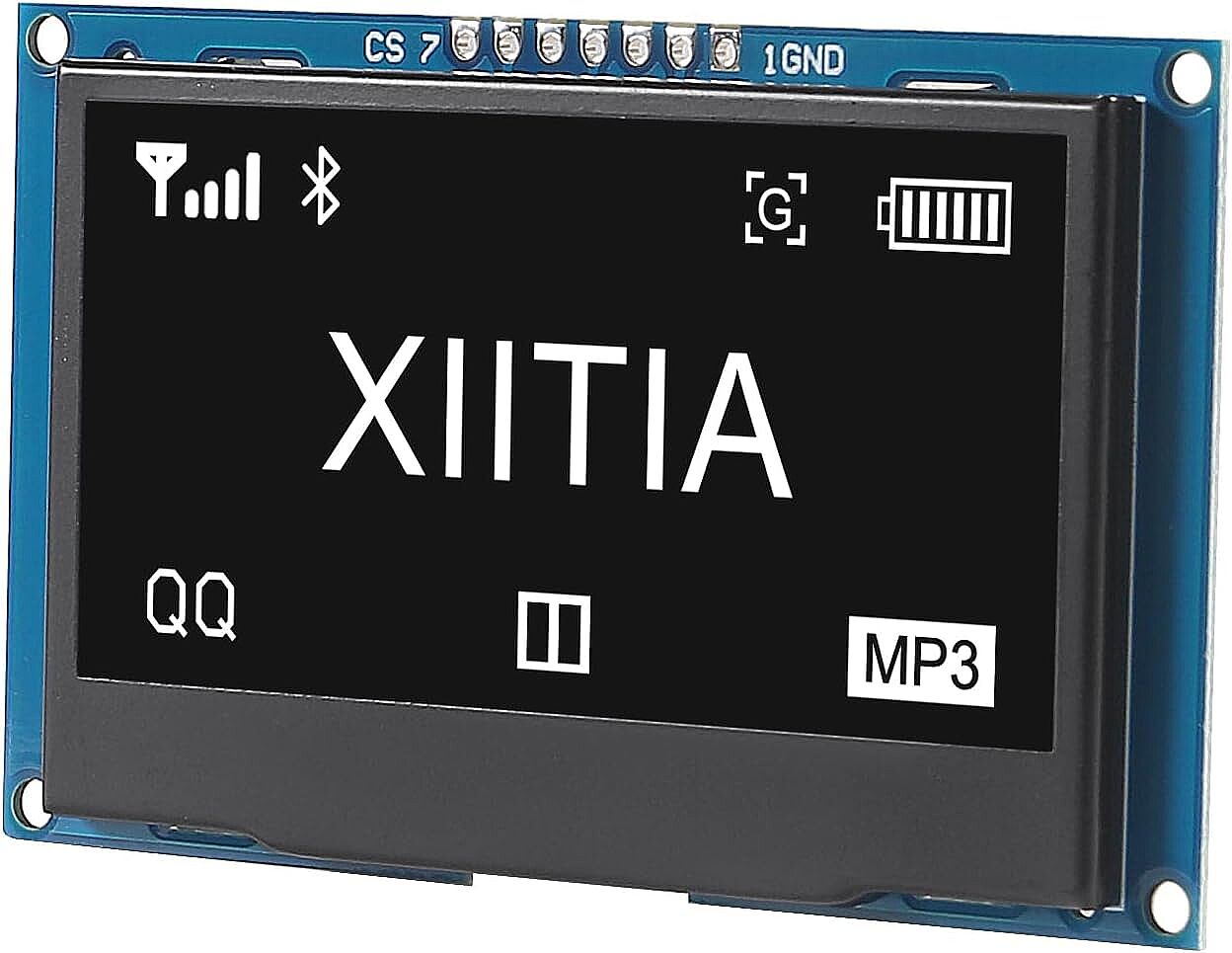 2.42 inç VER 4.1 128x64 SSD1309 7 Pinli SPI/I2C OLED LCD Ekran Modülü - Lehimli (Çok Al Az Öde İle %20'ye Varan İndirimli) - 1
