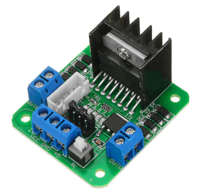 L298N Yeşil Çift H Bridge DC/Step Motor Sürücü Kartı (Çok Al Az Öde İle %20'ye Varan İndirimli) - 1