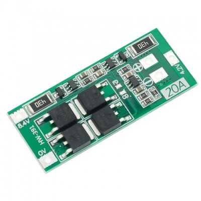 2S 20A 8.4V BMS 18650 Lityum Lipo Pil Şarj Koruma Devresi (Çok Al Az Öde İle %20'ye Varan İndirimli) - 1