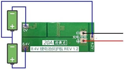 2S 20A 8.4V BMS 18650 Lityum Lipo Pil Şarj Koruma Devresi (Çok Al Az Öde İle %20'ye Varan İndirimli) - 3