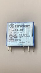 40.52.7.0012 12V 8A FİNDER ÇİFT KONTAK RÖLE - Finder