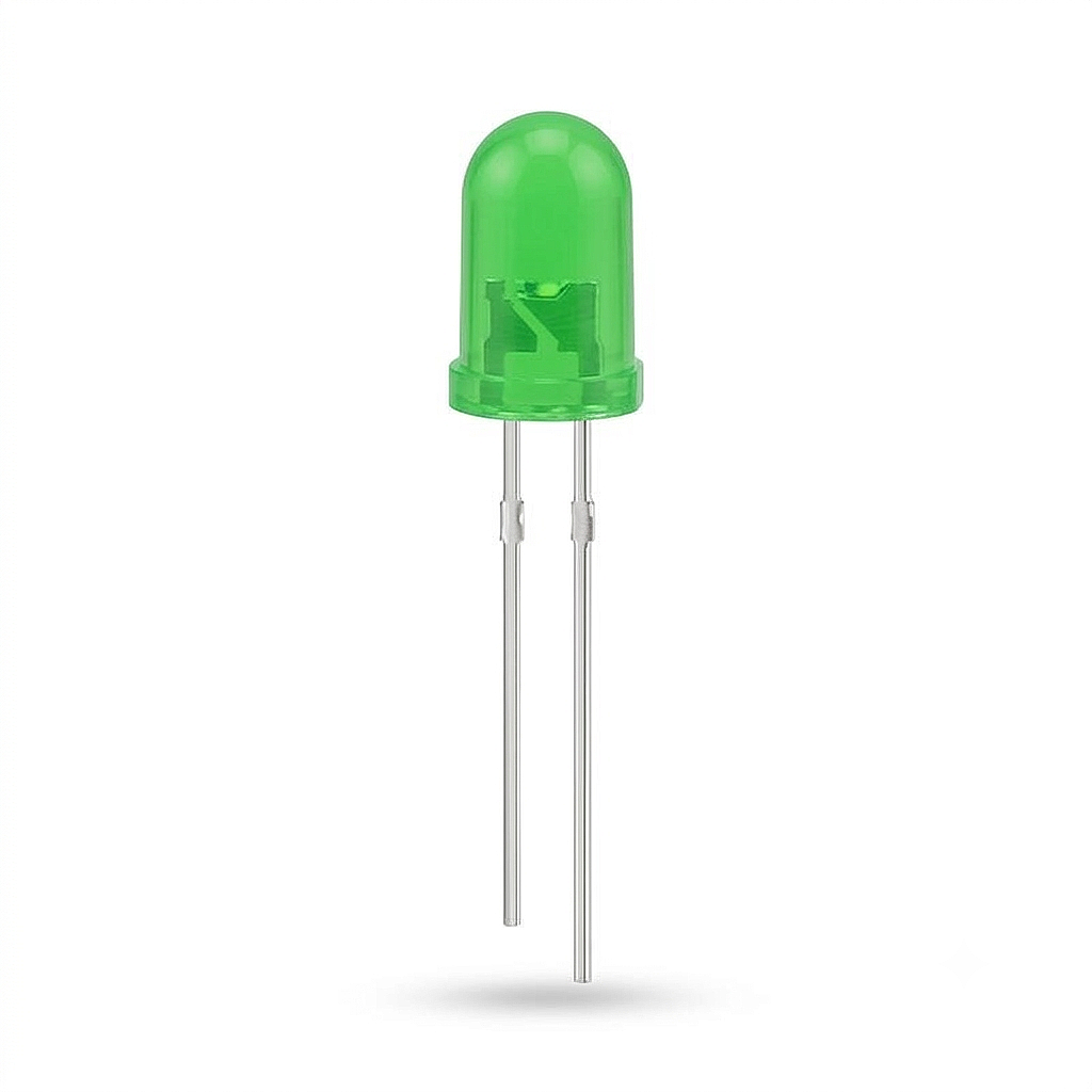 5MM Mat (Diffused, Difruz) Yeşil Led (Çok Al Az Öde İle %20'ye Varan İndirimli) - 