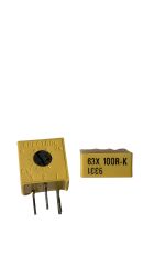 63X-101-100R 3386 100OHM TEK TURLU DİK TRİMPOT - VISHAY SPECTROL - VISHAY SPECTROL