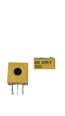 63X 200R-K 200R TEK TURLU DİK TRİMPOT - VISHAY SPECTROL - 1