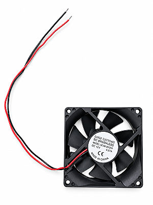 80x80x25mm DC 12V 0.27A 2 Kablolu DC Brushless Soğutucu Fan – QC0812M2PR (Çok Al Az Öde İle %20'ye Varan İndirimli) - QUINGQI ELECTRONICS