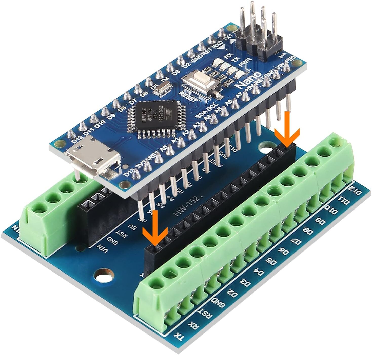 Arduino Nano Klemens Shield - Terminal Adaptör (Çok Al Az Öde İle %20'ye Varan İndirimli) - 2
