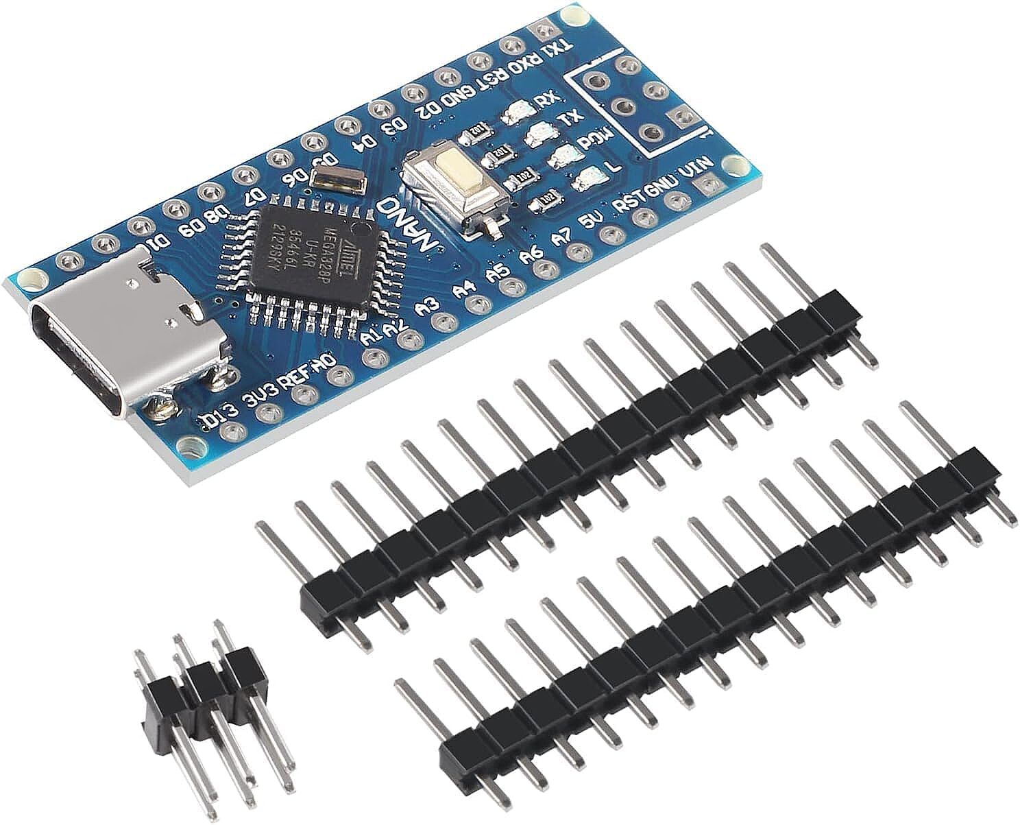 Arduino Nano v3.0 ATMEGA328P - Type-C (Çok Al Az Öde İle %20'ye Varan İndirimli) - 1