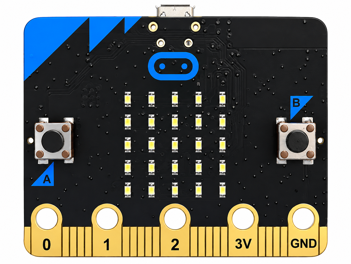 BBC micro:bit V1.5 Geliştirme Kartı – LED Matrisli Programlanabilir Eğitim Kartı (Çok Al Az Öde İle %20'ye Varan İndirimli) - 2