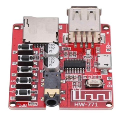 Bluetooth MP3 Modülü (SD Kart Girişi, USB 2.0) (Çok Al Az Öde İle %30'a Varan İndirimli) - 1