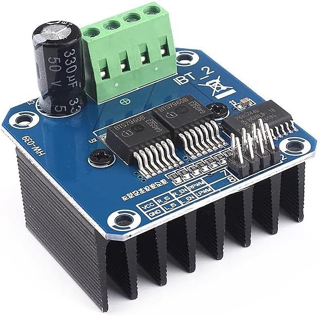 BTS7960B 43A Motor Sürücü Kartı Yüksek Güç Motor Modülü (Çok Al Az Öde İle %20'ye Varan İndirimli) - 1
