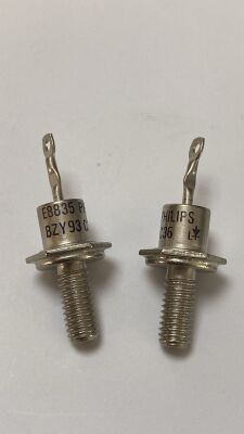 BZY93C36 DO-4 36V 20W METAL VİDALI KATOT ZENER DİYOT - 1