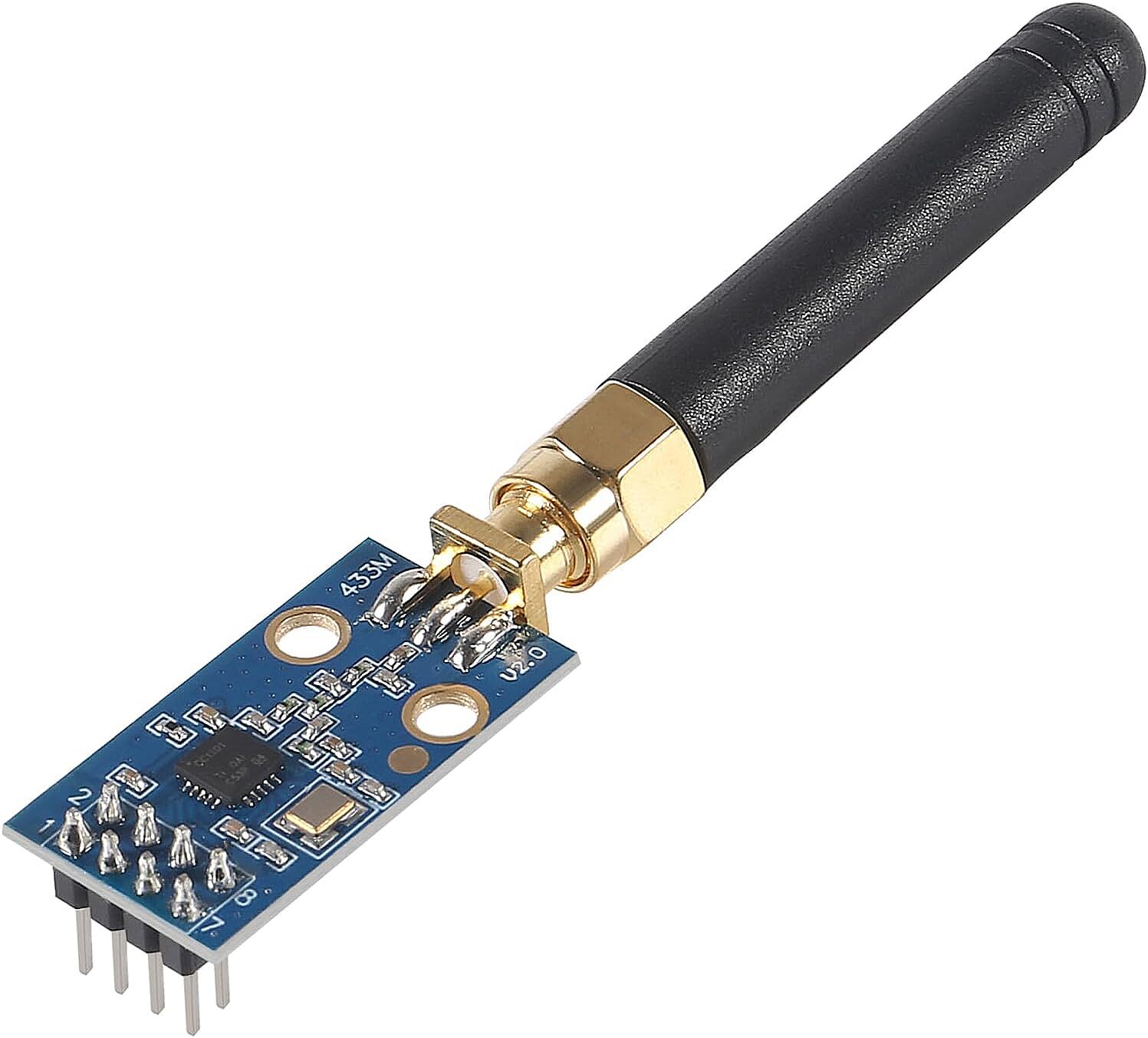 CC1101 433MHz SPI Kablosuz RF Alıcı Verici Modülü – Uzun Menzilli Wireless Transceiver (Çok Al Az Öde İle %20'ye Varan İndirimli) - 1