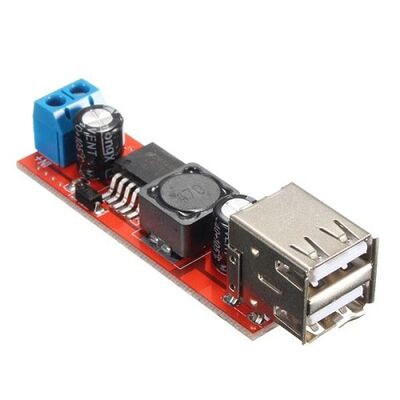 Çift USB Çıkışlı 9V / 12V / 24V / 36V - 5V Dönüştürücü DC 3A (Çok Al Az Öde İle %20'ye Varan İndirimli) - 1