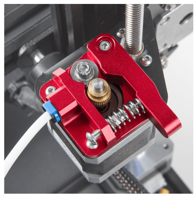 Creality CR-10 Serisi Kırmızı Metal Extruder Seti - 4