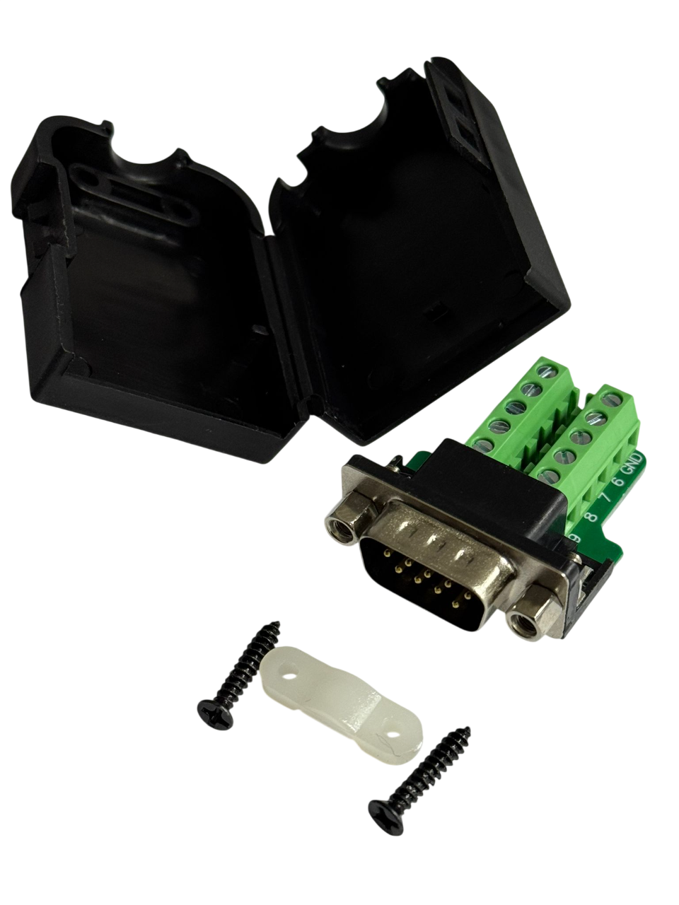 D-Sub DB9 9 Pin Erkek Terminal Block Adaptörü (Çok Al Az Öde İle %20'ye Varan İndirimli) - 4