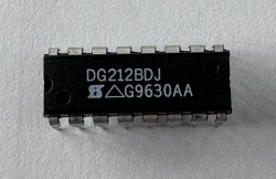 DG212BDJ SILICONIX DIP-16 Analog Switch Entegre - 