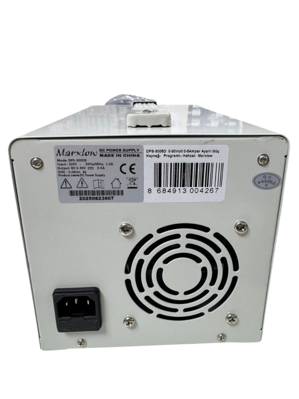 DPS-3005D 0-30V 0-5A Ayarlı Programlanabilir Güç Kaynağı (Çok Al Az Öde İle %20'ye Varan İndirimli) - 4
