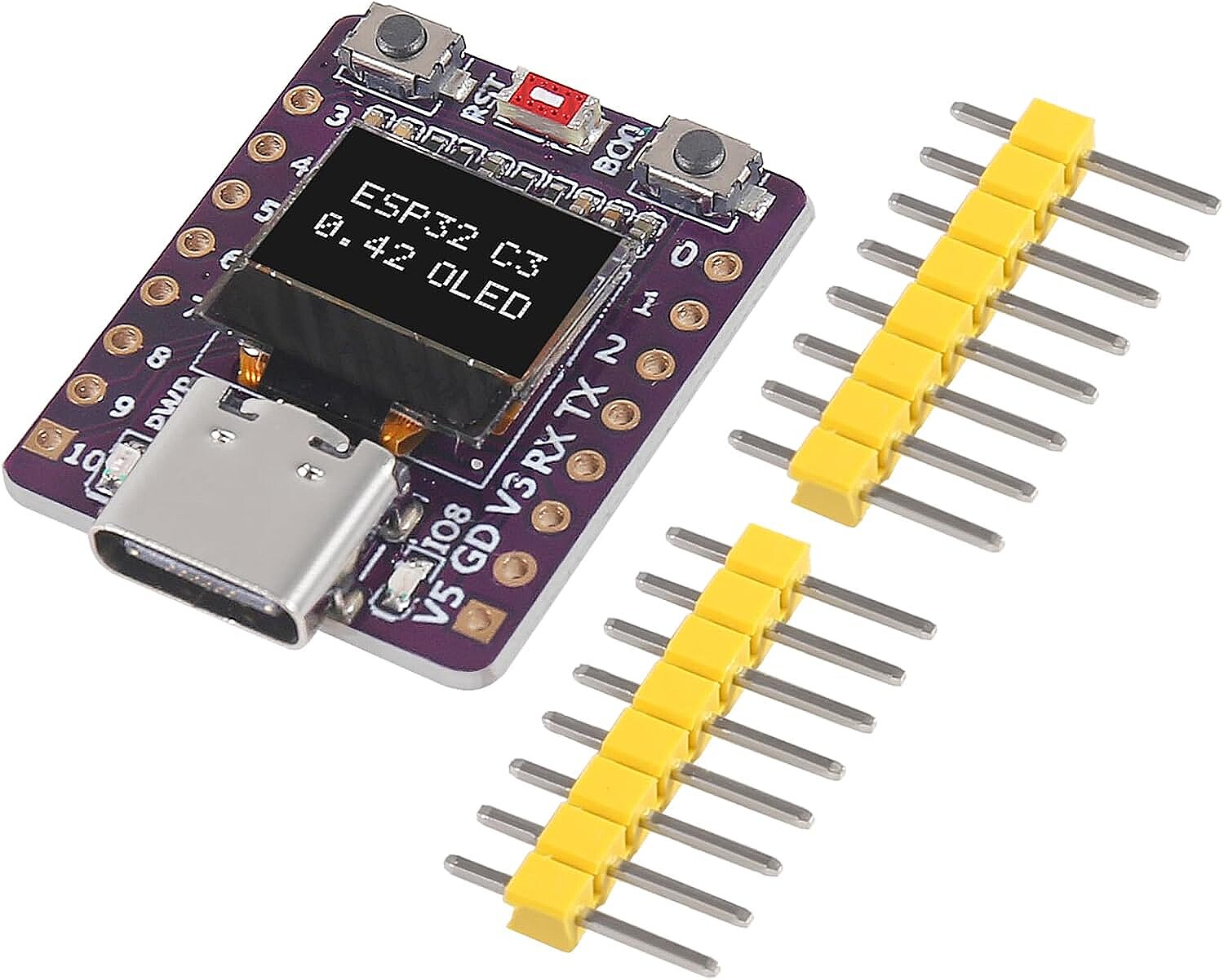 ESP32-C3 0.42 İnç OLED Modülü Wifi+Bluetooth ESP32 Geliştirme Kartı (Çok Al Az Öde İle %20'ye Varan İndirimli) - 