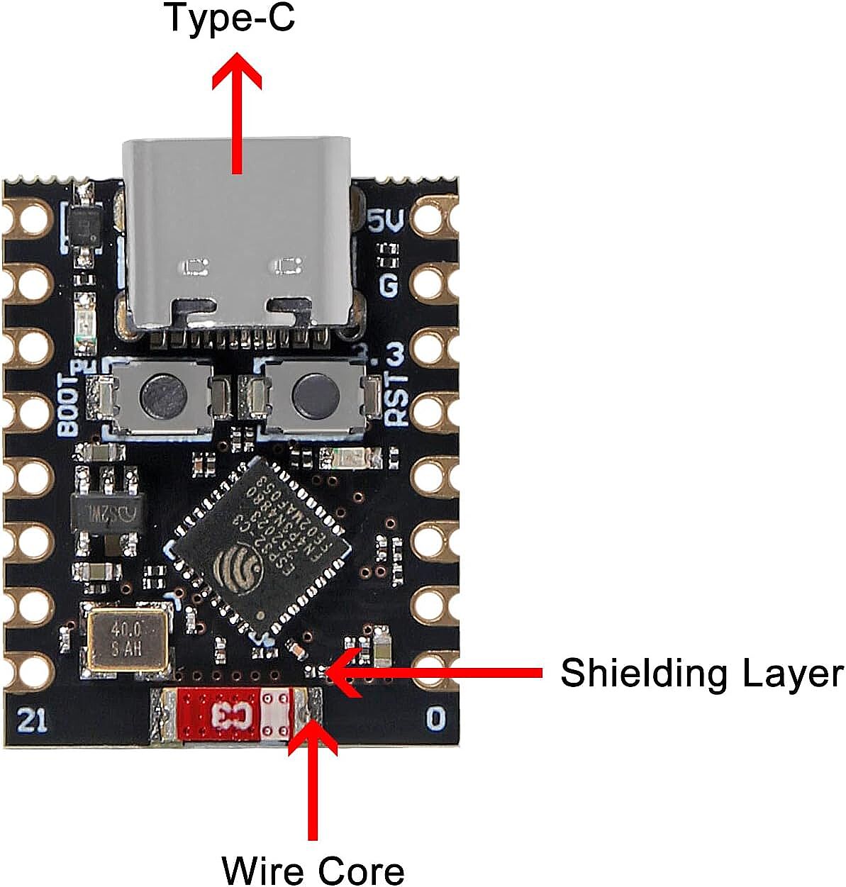 ESP32-C3 Süper Mini Wifi ve Bluetooth Modülü (Çok Al Az Öde İle %20'ye Varan İndirimli) - 4
