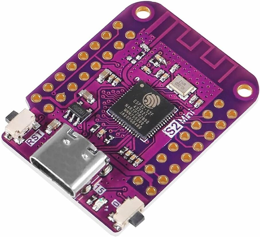 ESP32 S2 Mini V1.0 WiFi Geliştirme Kartı - Type-C (Çok Al Az Öde İle %20'ye Varan İndirimli) - 2