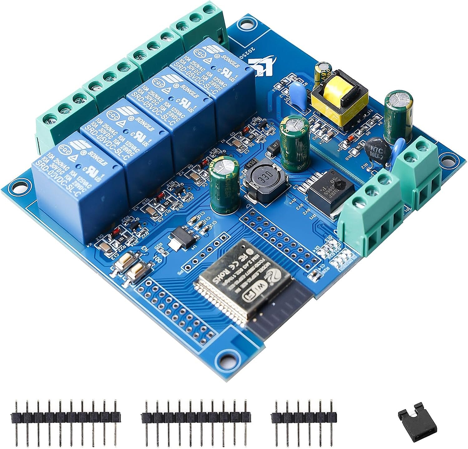 ESP32 WIFI Bluetooth AC 220V/DC 5-30V 4 KANAL Röle Kartı (Çok Al Az Öde İle %20'ye Varan İndirimli) - 