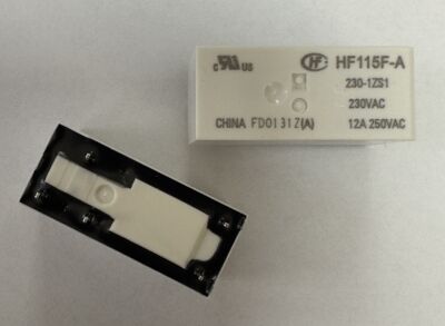 HF115F-A-230-1ZS1 230VAC 12A 5P Tek Kontak Röle (Çok Al Az Öde İle %20'ye Varan İndirimli) - 1