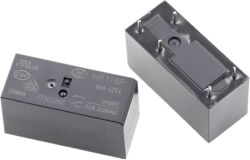 HF115F/024-1ZS1 24VDC 12A 5 Pin Tek Kontak Röle - Hongfa