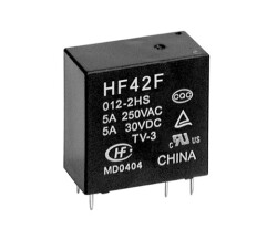 HF42F-012-2HS - (G5PA-28-12V, ALA2PF12) Hongfa Röle - Hongfa