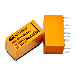HLS-4078-DC24V Helishun Telekom Röle - Helishun