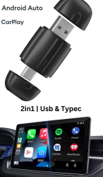 Kablosuz Carplay Adaptörü - Wireless Carplay Çevirici (Çok Al Az Öde İle %20'ye Varan İndirimli) - 