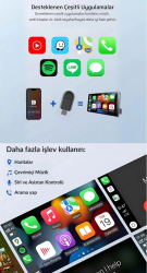 Kablosuz Carplay Adaptörü - Wireless Carplay Çevirici (Çok Al Az Öde İle %20'ye Varan İndirimli) - 5