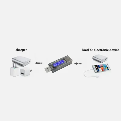 KWS-V20 Led Ekranlı Usb Voltmetre Ampermetre Usb Sarj ve Kapasite Cihazı - (4-20V, 0-3A, 0-99H, 0-99999mAh) (Çok Al Az Öde İle %20'ye Varan İndirimli) - 2