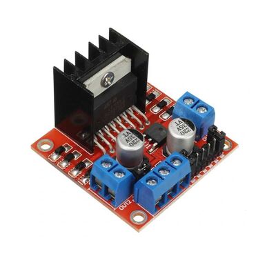 L298N Voltaj Regülatörlü Çift Motor Sürücü Kartı (Çok Al Az Öde İle %20'ye Varan İndirimli) - 1