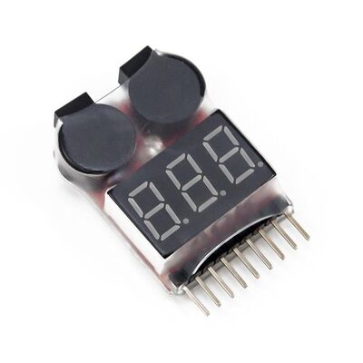 1S-8S LiPo Voltaj Ölçer Cihazı Alarm Modülü (Çok Al Az Öde İle %20'ye Varan İndirimli) - 1