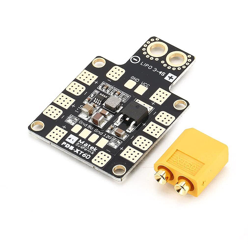 Matek PDB-XT60 w/ BEC 5V & 12V ESC Güç Dağıtım Kartı (Çok Al Az Öde İle %20'ye Varan İndirimli) - 1