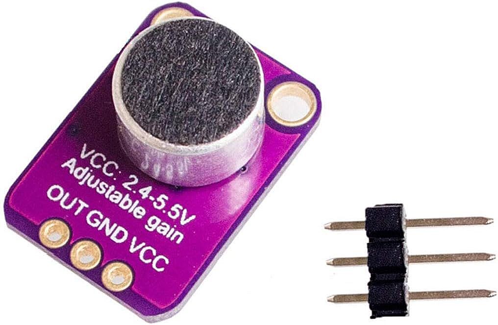 MAX4466 Elektret Mikrofon Amplifikatör Modülü (Çok Al Az Öde İle %20'ye Varan İndirimli) - 1