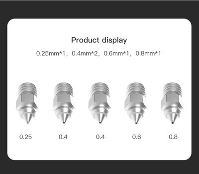 MK-HF Nozzle Kit 5pcs/Set - 2