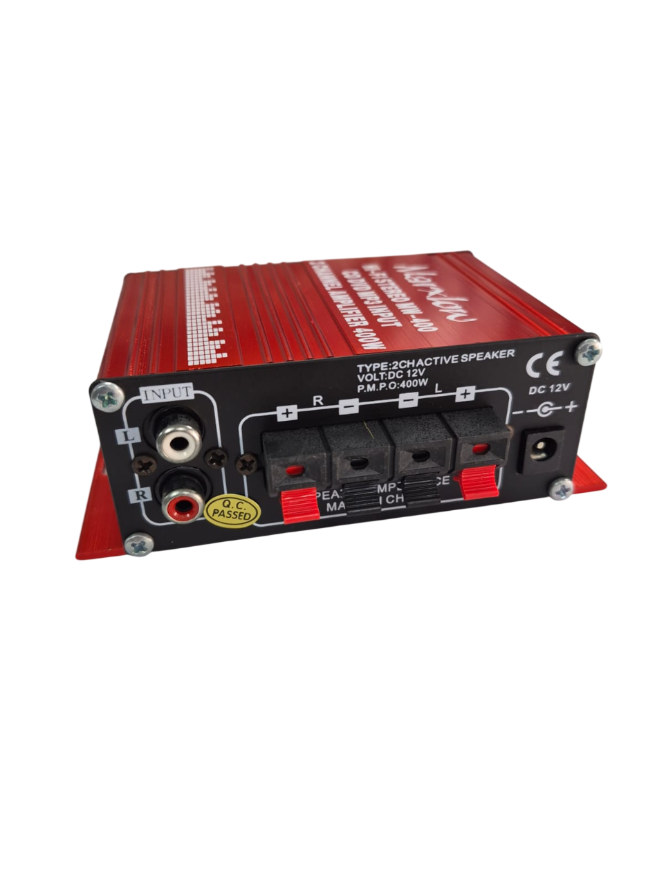MW-400V Marxlow 12V 5A 2x26W Amfi - 2