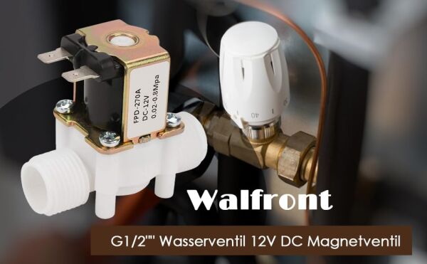 1/2 İnç 12V DC NC Su Solenoid Valfi – Otomatik Su Akış Kontrol Vanası (Çok Al Az Öde İle %20'ye Varan İndirimli) - 7