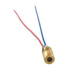 Nokta Kafalı Kırmızı Lazer Bakır 6mm 650nm 5mW (Çok Al Az Öde İle %20'ye Varan İndirimli) - 