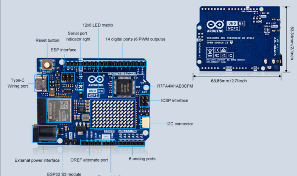 Arduino UNO R4 WiFi Geliştirme Kartı - Type-C (Çok Al Az Öde İle %20'ye Varan İndirimli) - 4