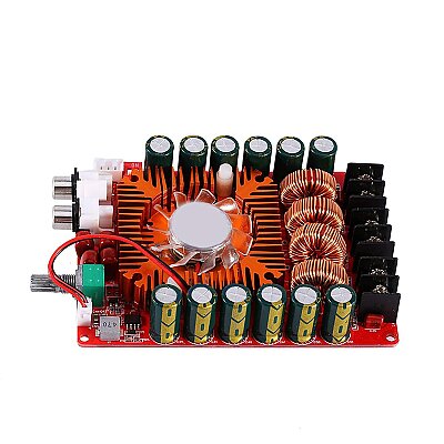 TDA7498E 2x160W Stereo Class-D Amfi Modülü Çift Kanal Amplifikatör Kartı - 4