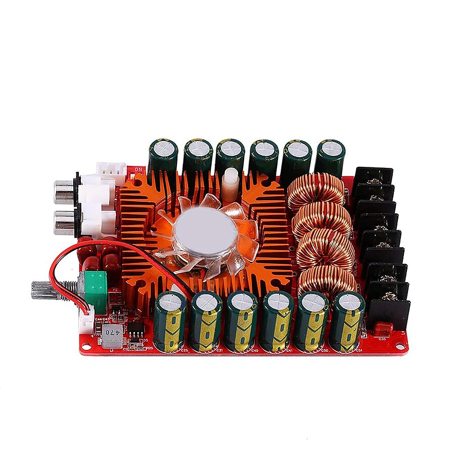 TDA7498E 2x160W Stereo Class-D Amfi Modülü Çift Kanal Amplifikatör Kartı - 4