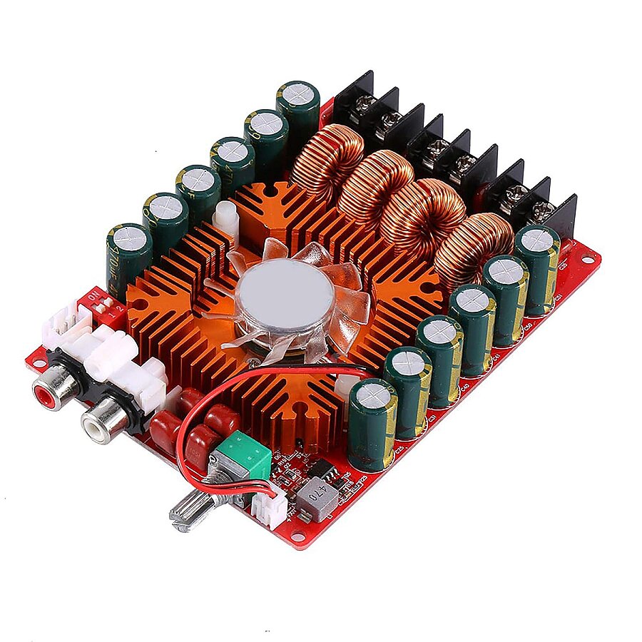 TDA7498E 2x160W Stereo Class-D Amfi Modülü Çift Kanal Amplifikatör Kartı - 2
