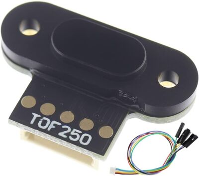 TOF250 UART I2C TOF Uçuş Süresi Lazer Menzil Mesafe Sensörü Modülü - 1
