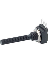 WH0162-2 B4.7K 45-30T 4.7K Plastik Uzun Mil Siyah Tek Tur Pot - 