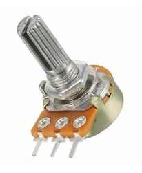 WH148-1A-2 B50K 20-13 Mono Uzun Mil Metal Karbon Pot - 