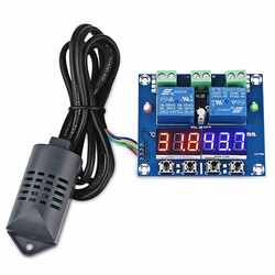 XH-M452 Termostat Sıcaklık Nem Denetleyici Modülü (Çift DC12V LED Dijital Ekran ile) (Çok Al Az Öde İle %20'ye Varan İndirimli) - 
